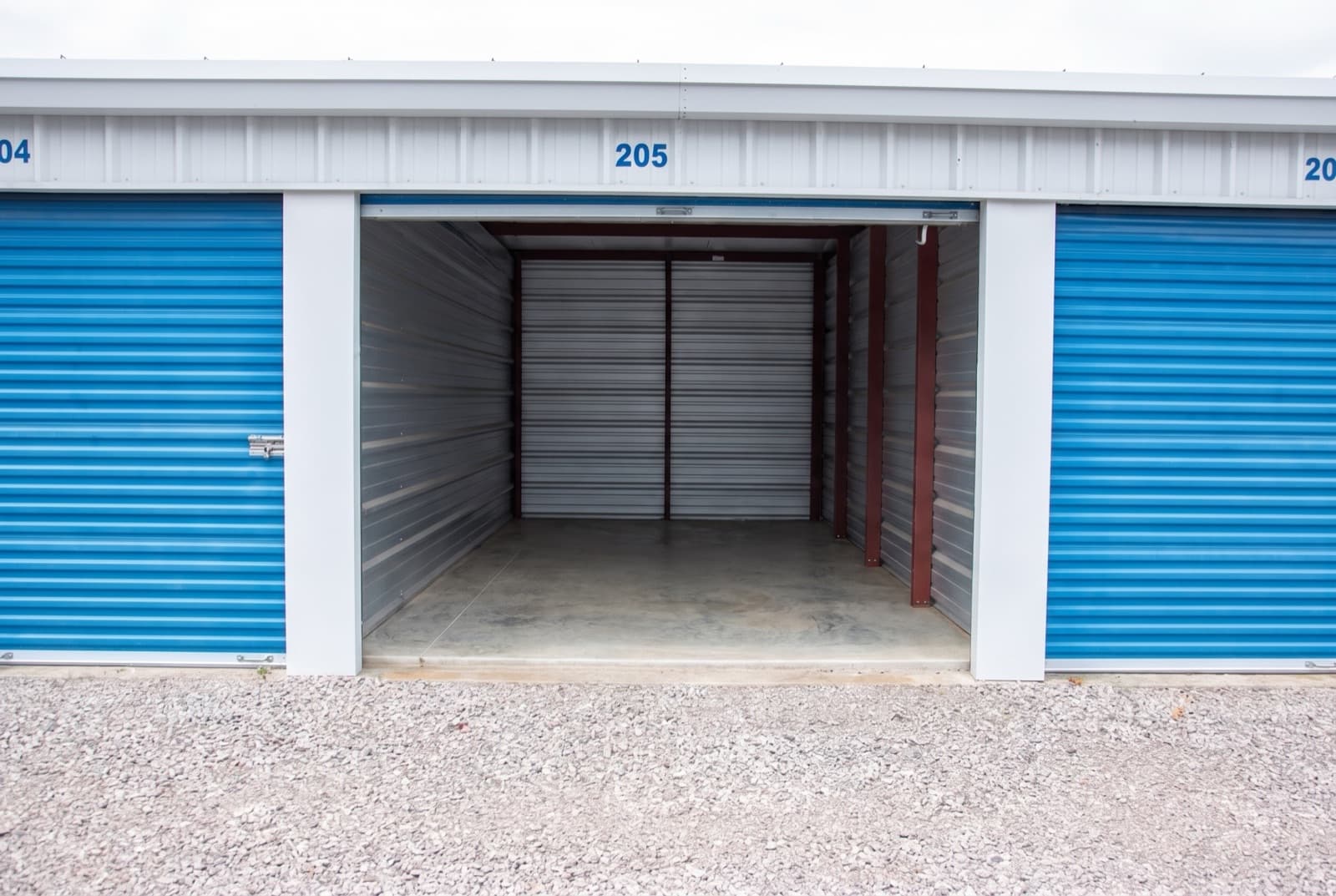 10' × 15' storage unit at COMSTOR Self Storage