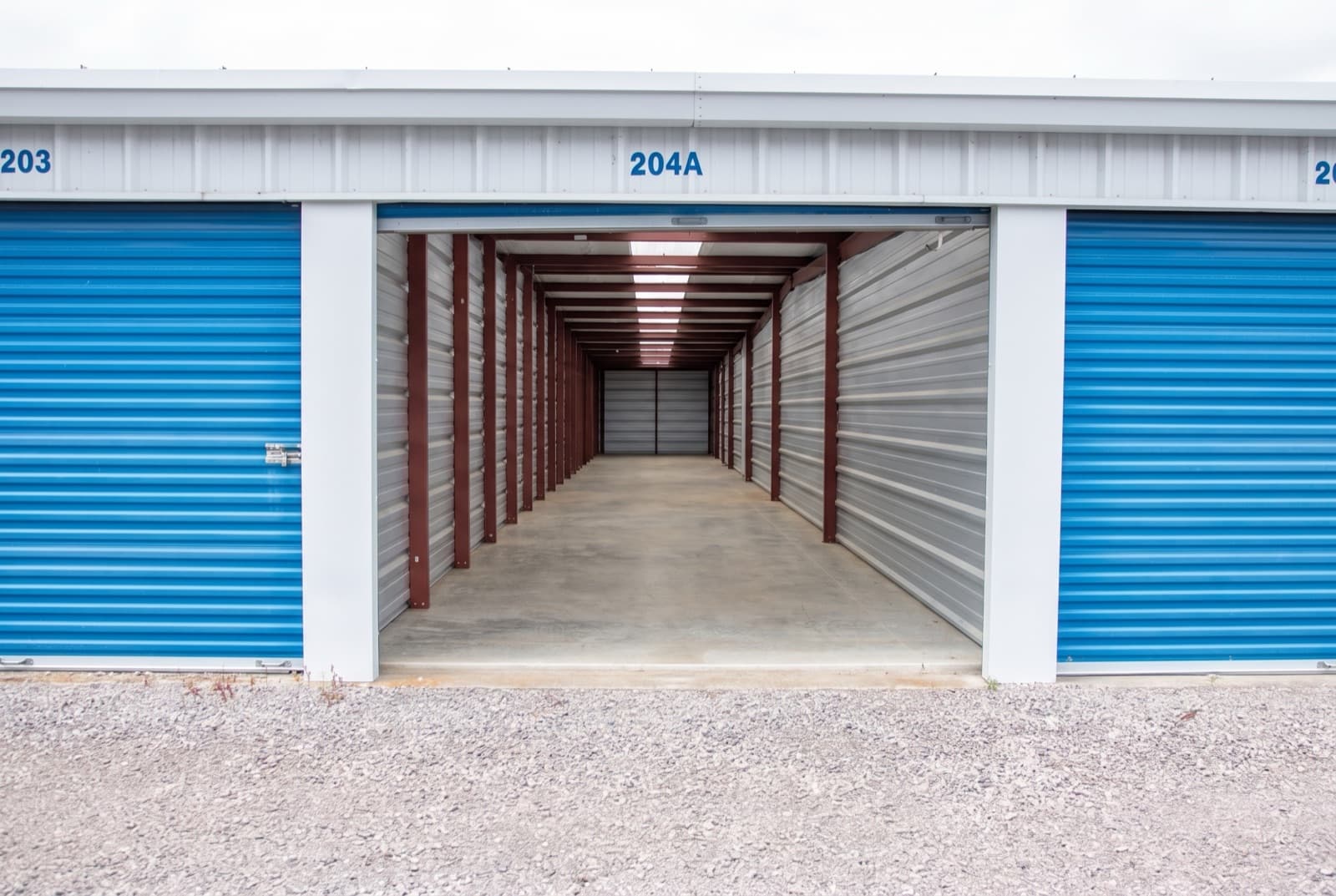 10' × 40' storage unit at COMSTOR Self Storage