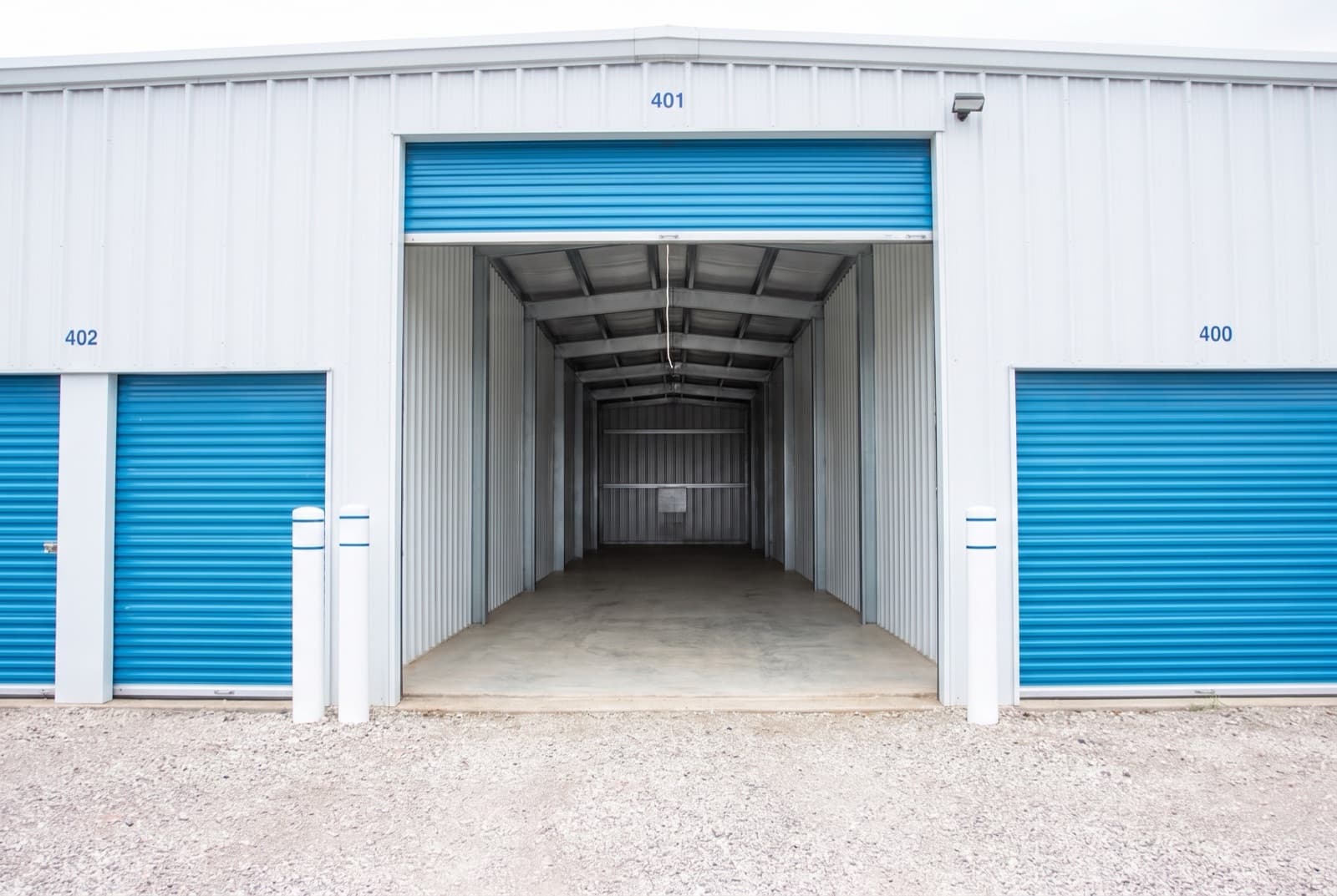 12' × 40' storage unit at COMSTOR Self Storage