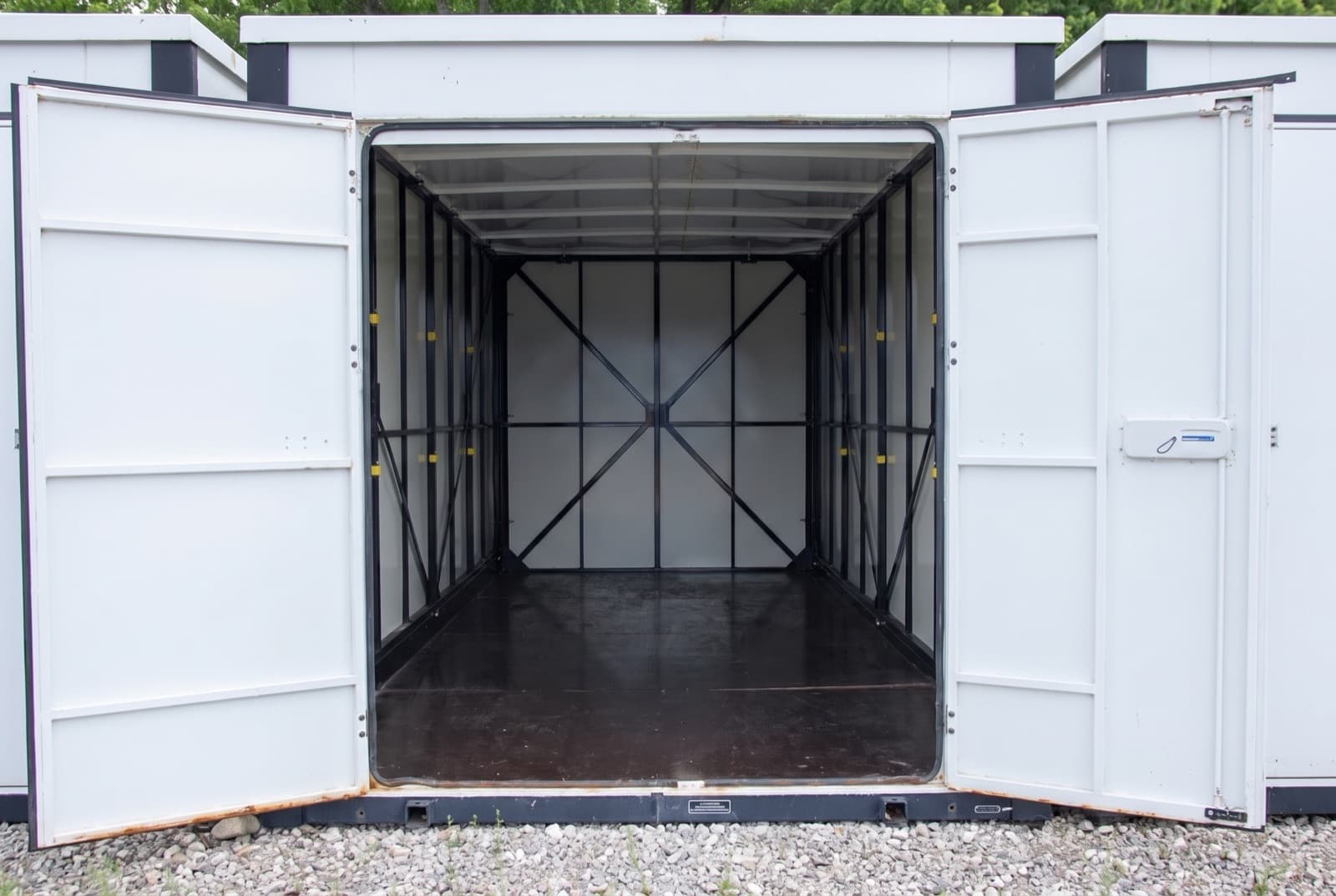 8' × 16' storage unit at COMSTOR Self Storage
